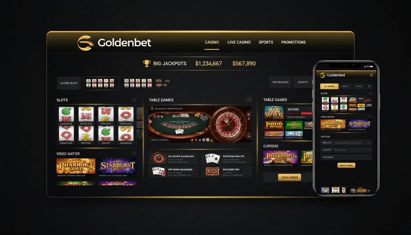 GoldenBet Casino App-Screenshot